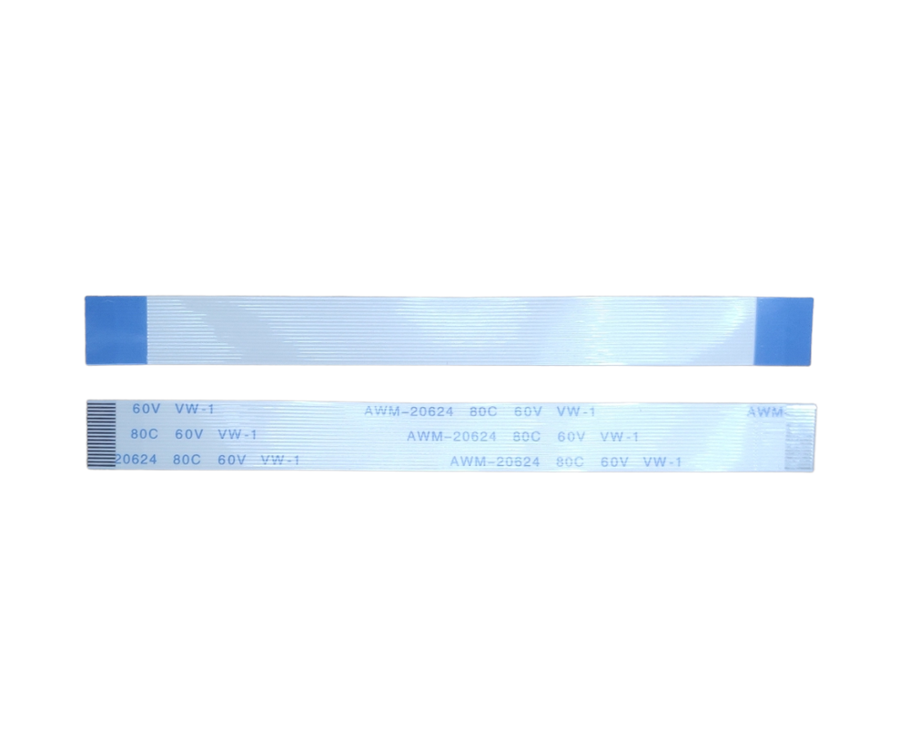 Шлейф FFC 18-pin Шаг 0.5mm Длина 10cm Прямой A-A AWM 20624 80C 60V VW-1