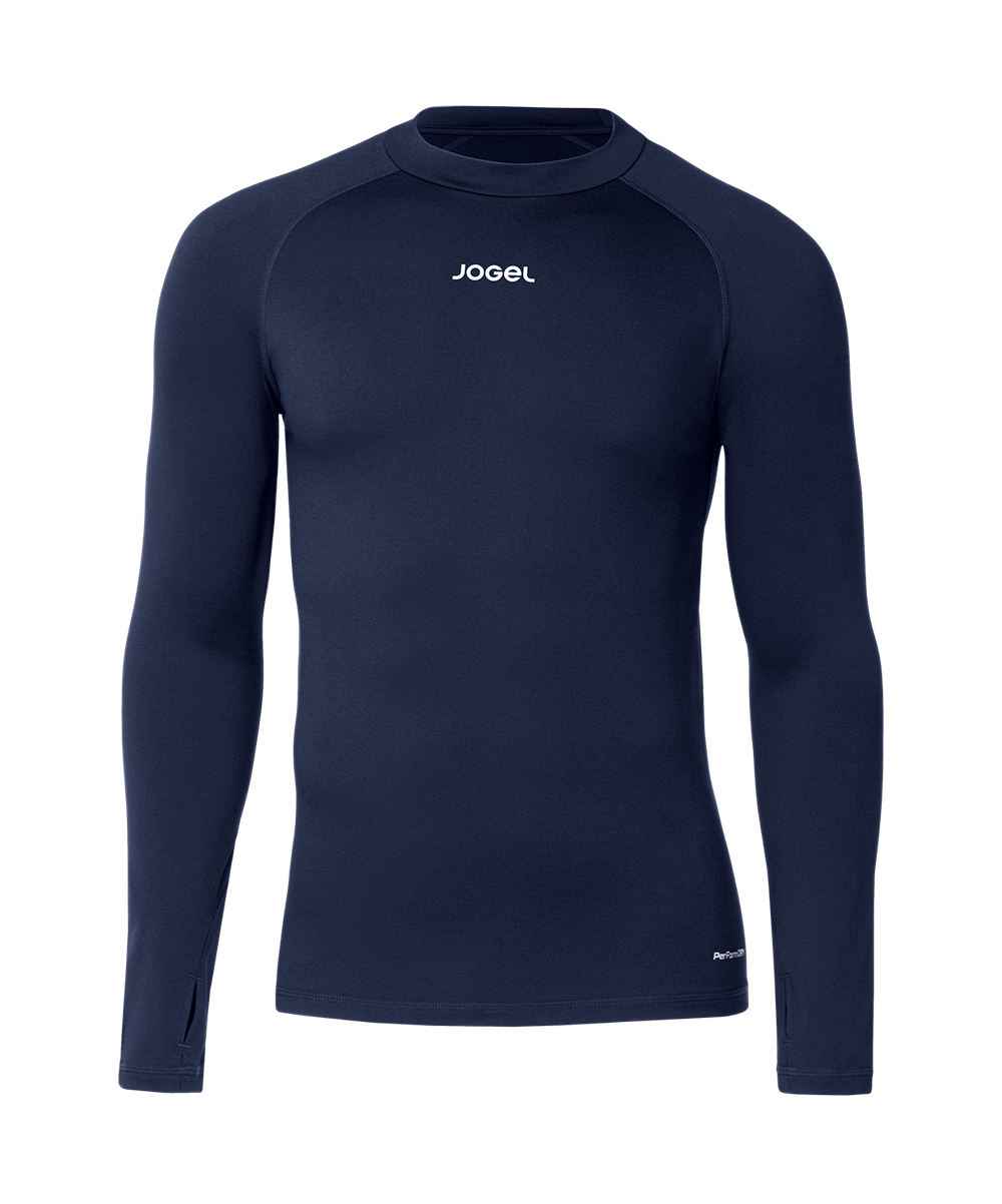 Лонгслив компрессионный утепленный JOGEL CAMP 2 PerFormDRY Baselayer Top Warm, темно-синий