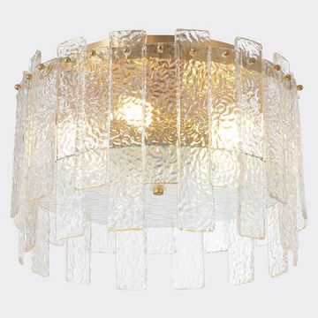 Бра 5*Е14 RICARDO PL5 BRASS латунь Crystal Lux