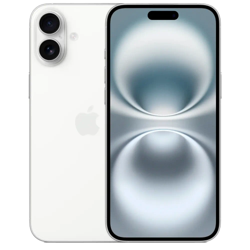 Смартфон Apple iPhone 16 Plus 256GB, Nano-SIM + eSIM, White (Белый)