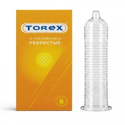 Презервативы ребристые - TOREX 12 шт.