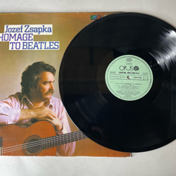 Винтажная виниловая пластинка LP Jozef Zsapka Йозеф Жапка, Homage To Beatles (Чехословакия 1986)