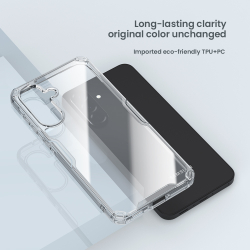 Прозрачный усиленный чехол от Nillkin для Samsung Galaxy A56 5G, серия Nature TPU Pro Case