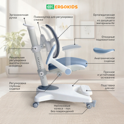 Стул для школьника Ergokids Y-108