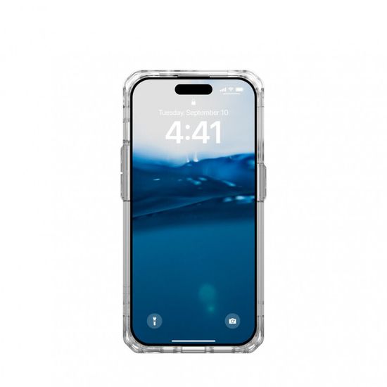Чехол Uag Plyo для iPhone 15 Pro MAX 6.7", цвет прозрачный (Ice)