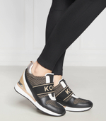 кожаные кроссовки maven Michael Kors - черный(43R3MVFP2D)