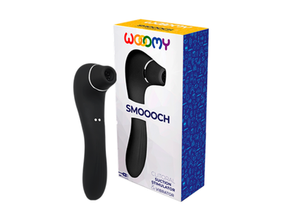 Вакуумный стимулятор Smoooch Black Clitoral Suction & Vibration 11319AL