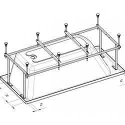 Каркас для ванны Roca Hall 170x75 ZRU9302770