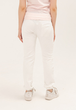 Брюки трикотажные (джоггеры) Bowery NYC "Star" Optic White