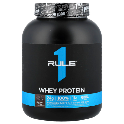 Rule One Proteins, сывороточный протеин, со вкусом шоколадной помадки, 2,28 кг (5,02 фунта)