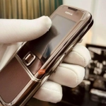 Мобильный телефон Nokia 8800 Sapphire Arte Brown (Коричневая кожа, сапфир)
