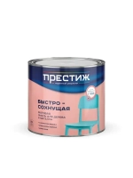 Эмаль акриловая Престиж, матовая, черная, 1,9 кг