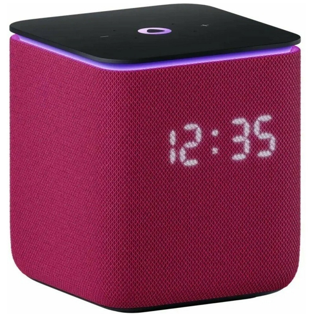 Умная колонка Яндекс Станция Миди, с Zigbee, малиновый (YNDX-00054PNK)