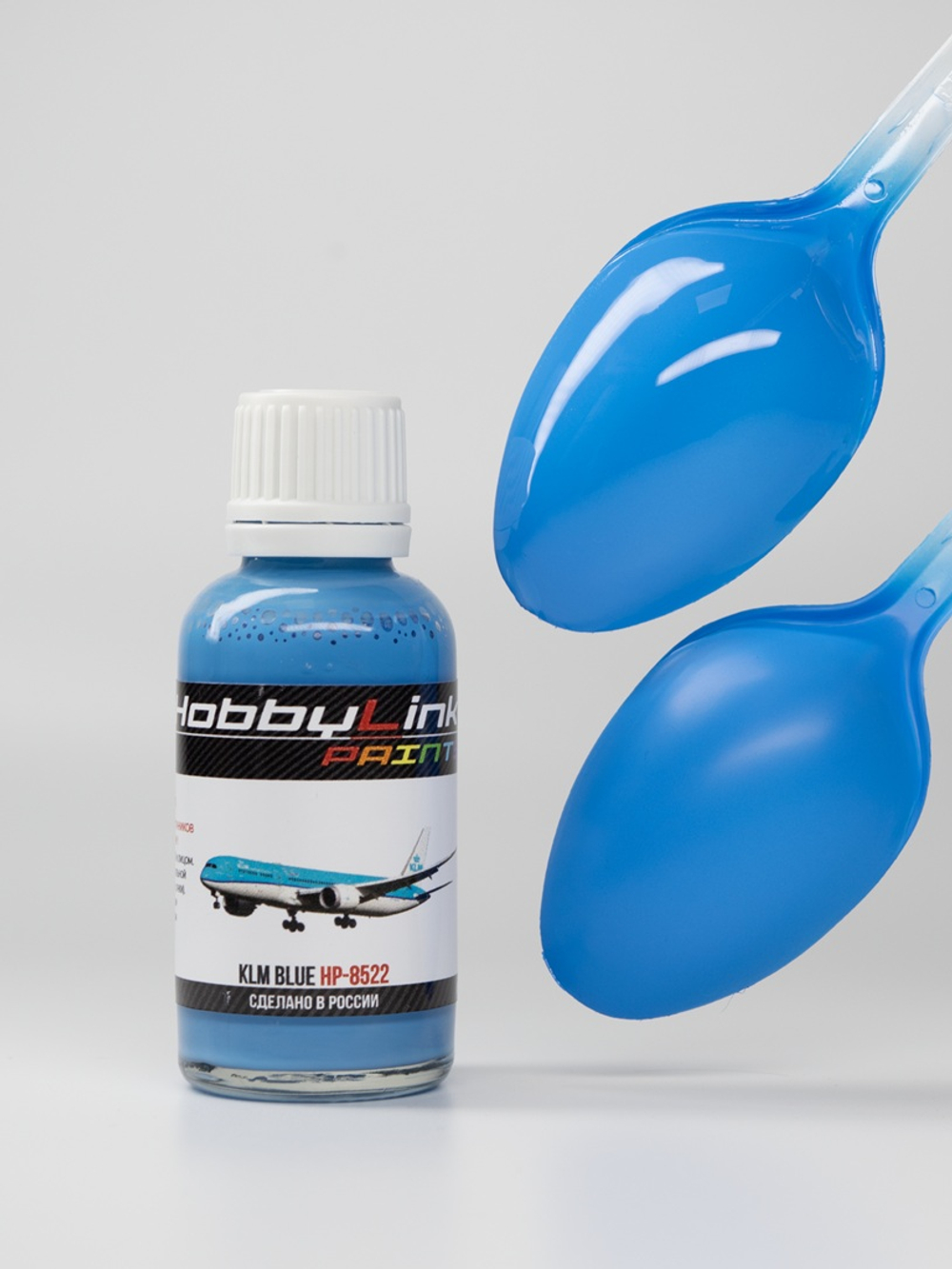 Краска лаковая HobbyLink KLM Blue HP-8522