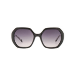 Солнцезащитные очки Dackor 128 Black шестигранник черные