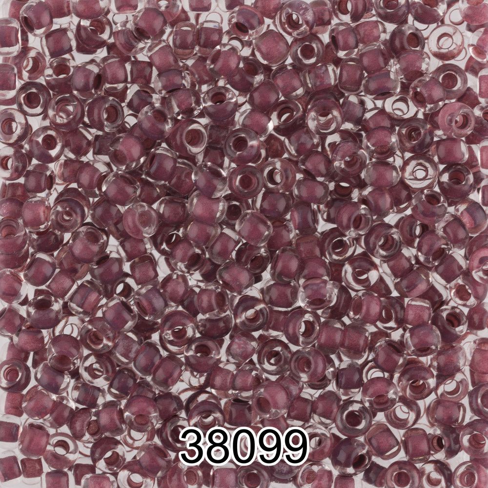 Бисер Preciosa 10/0 (2.3 мм), 500 г, 38099 (Ф505) брусничный
