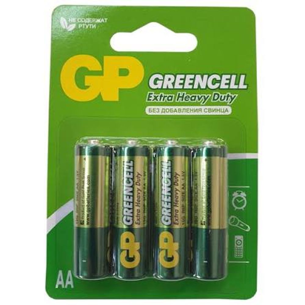 Батарейки GP 15G-2CR4 солевые 4 шт