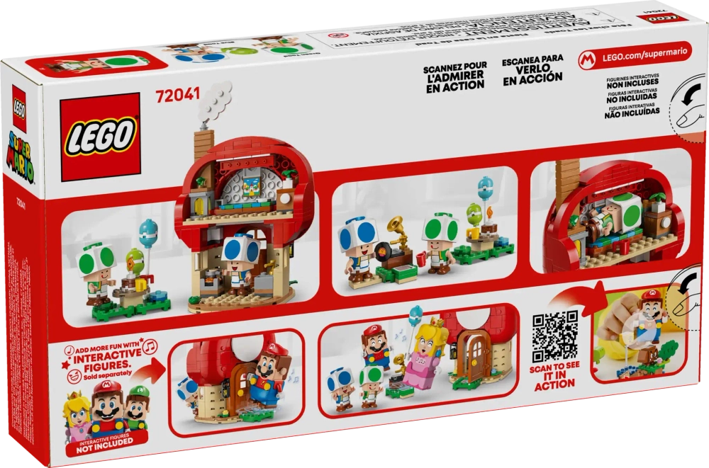 Конструктор LEGO Super Mario 72041 Вечеринка в доме Тоуда