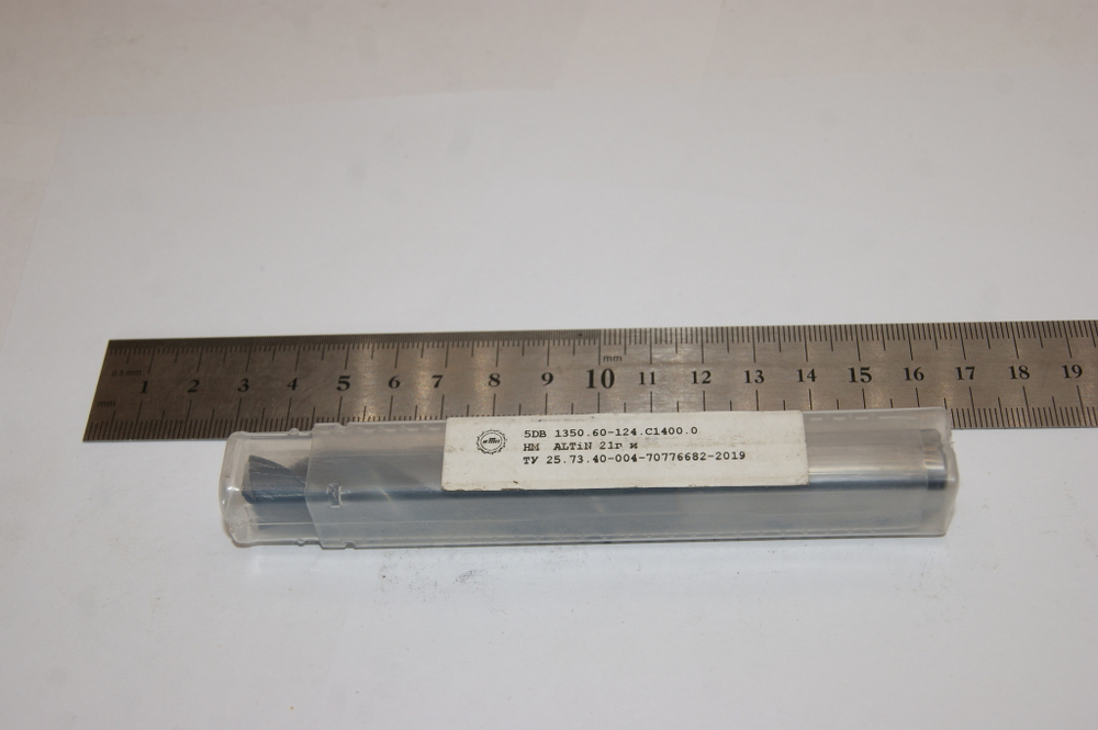 Сверло Твердосплавное 5DВ 1350 (13.5х60х124) C1400.0 HM ALTiN ТУЛАМАШ