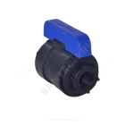 Кран шаровой компрессионный ПЭ Ду 36 1 1/2"x1 1/2" ВР/ВР Ру16 VALFEX 1210011112112