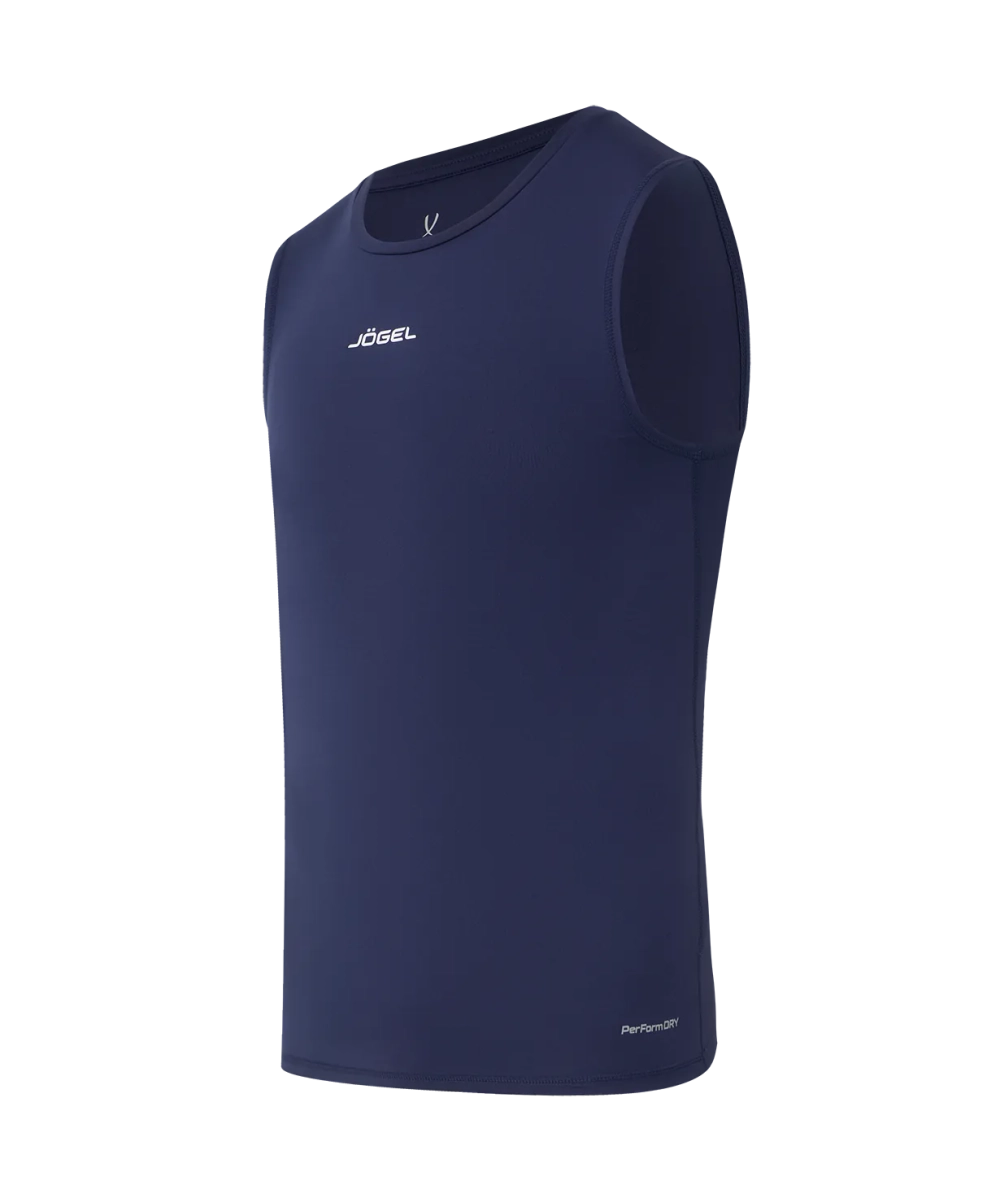 Майка компрессионная CAMP PerFormDRY Baselayer SL Tee, темно-синий