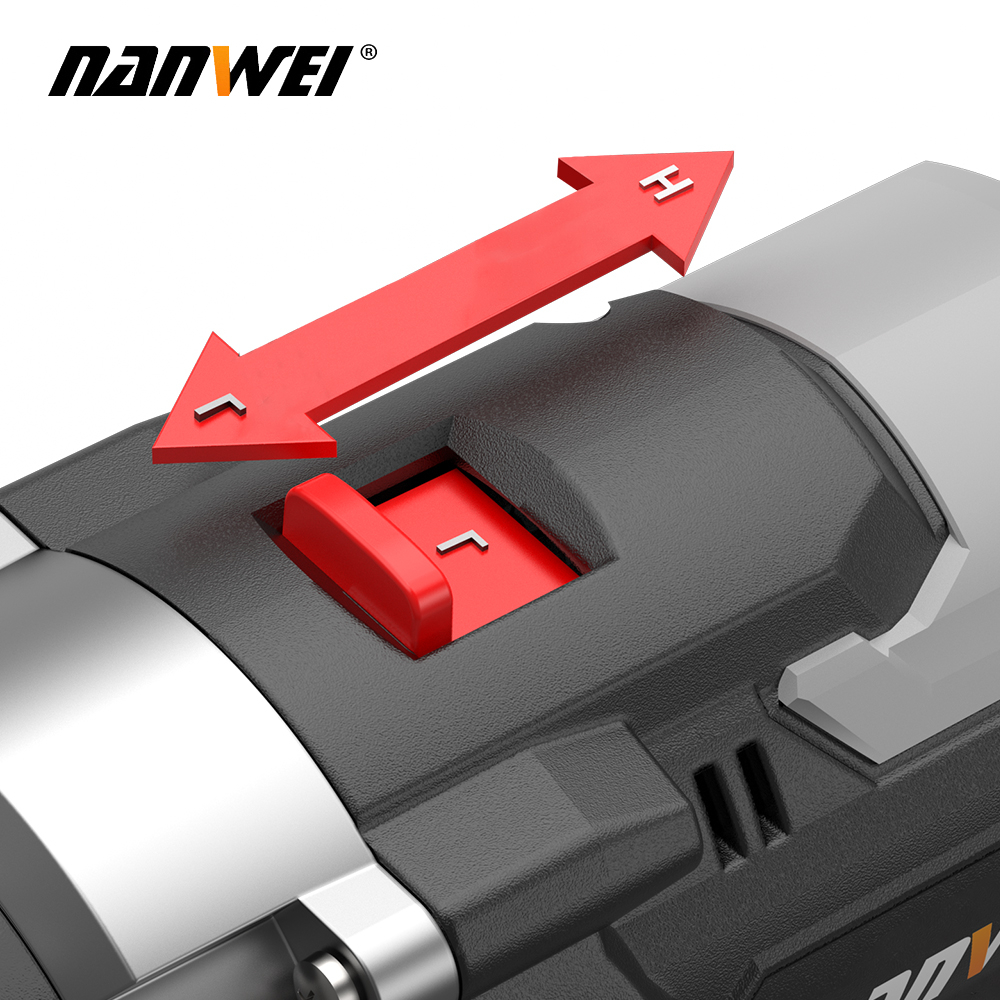 Шуруповёрт для ледобура NANWEI NW-D5217C-6, 120 Н·м, 2×6 А·ч