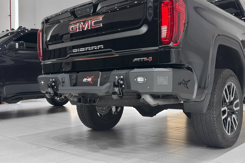 Бампер силовой задний BMS PRO-Line для GMC Sierra 2018-2026
