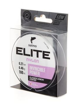 Леска монофильная Salmo Elite FLUORO COATED NYLON 100 м, 0,27 мм
