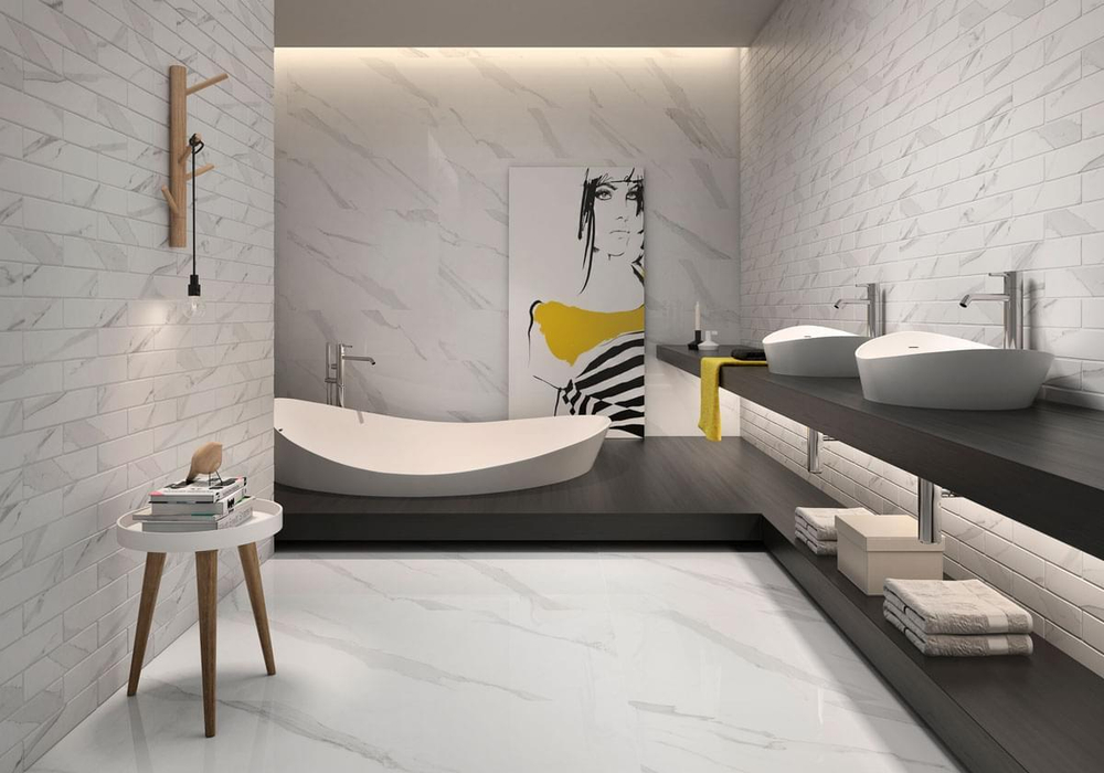 Geotiles Statuary Blanco Leviglass 60x120