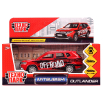 Модель ин. мет. "Mitsubishi Outlander Спорт" 12см, двери, багаж, коробка OUTLANDER-SPORT (Технопарк)
