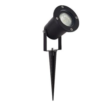 Грунтовый светильник 1*GU10 SL9014.425.01 чёрный/прозрачный Yardo ST-Luce