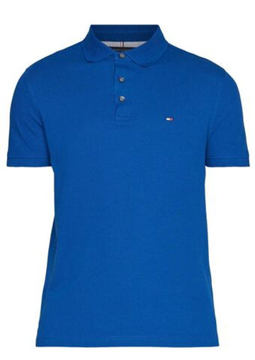 Мужское теннисное поло Tommy Hilfiger Core 1985 Slim Polo - якорно-синий