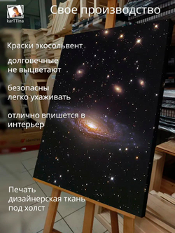 Картина "Звездная ночь", интерьерная 30х40см 1шт.