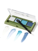 Alverde Тени для век Quattro (91 Aquatic Blue), 4,4 г