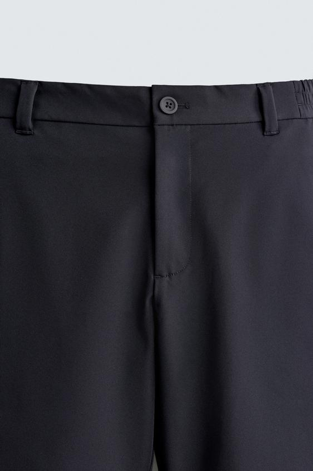 ZARA КОМФОРТНЫЕ ТЕХНОЛОГИЧНЫЕ ШОРТЫ, МОРСКОЙ СИНИЙ