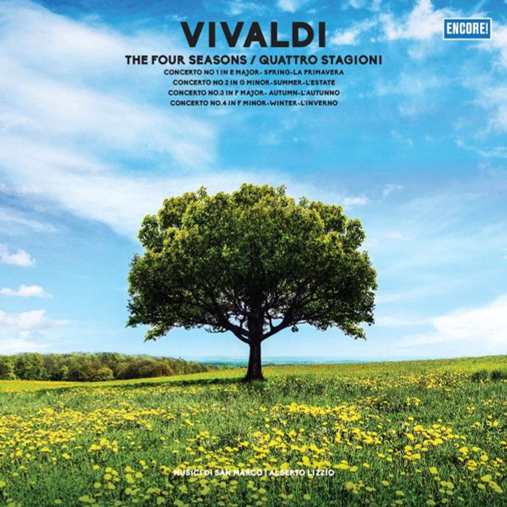 Antonio Vivaldi, Musici di San Marco — The Four Seasons (LP)
