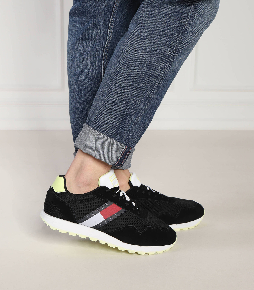 Кроссовки TOMMY JEANS RETRO RUNNER MESH Tommy Jeans - черный(EM0EM01172)