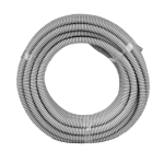 Труба гофр. ПВХ с протяжкой d20 мм (25 м) серая EKF-Plast (25.00 шт.)