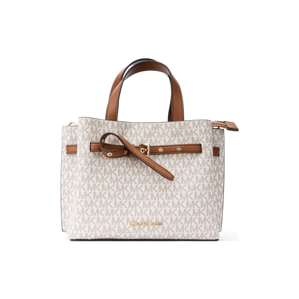 Сумка MICHAEL KORS MK Emilia Logo, 35H0GU5S1B-VANILLA