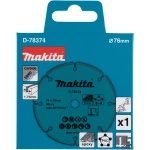 Отрезной диск универсальный 76x10 мм Makita D-78374