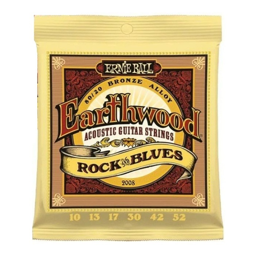 Струны для акустической гитары Ernie ball 2008 Rock&Blues