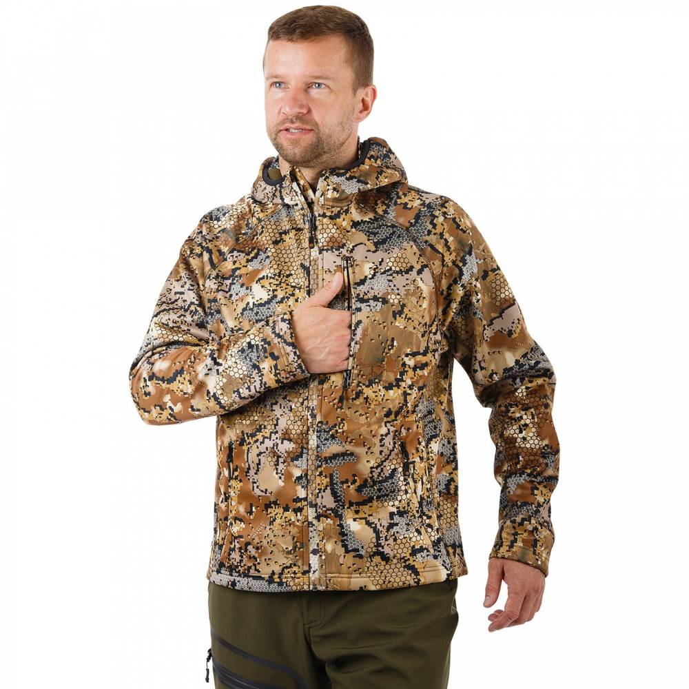 Толстовка мужская "Hunter", softshell, саванна /savanna, ХСН