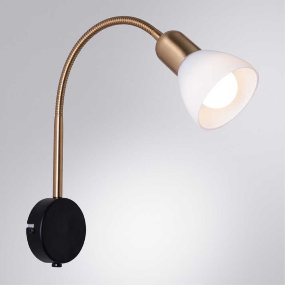 Настенный светильник Arte Lamp FALENA A3116AP-1BK
