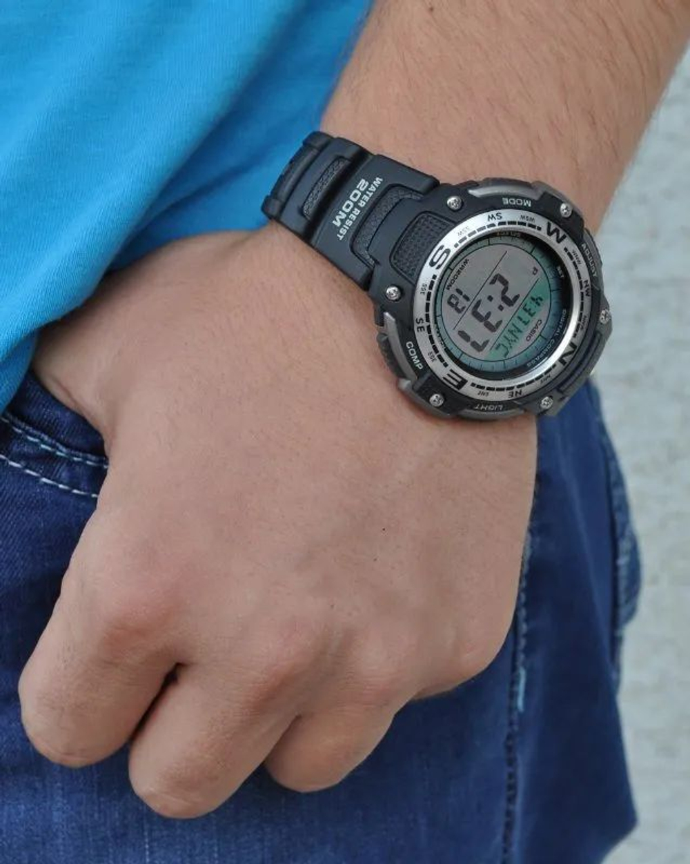 Мужские наручные часы Casio Pro-Trek SGW-100J-1