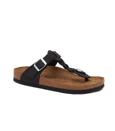 Кожаные вьетнамки Gizeh Braided LEOI Birkenstock - коричневый(1021360)