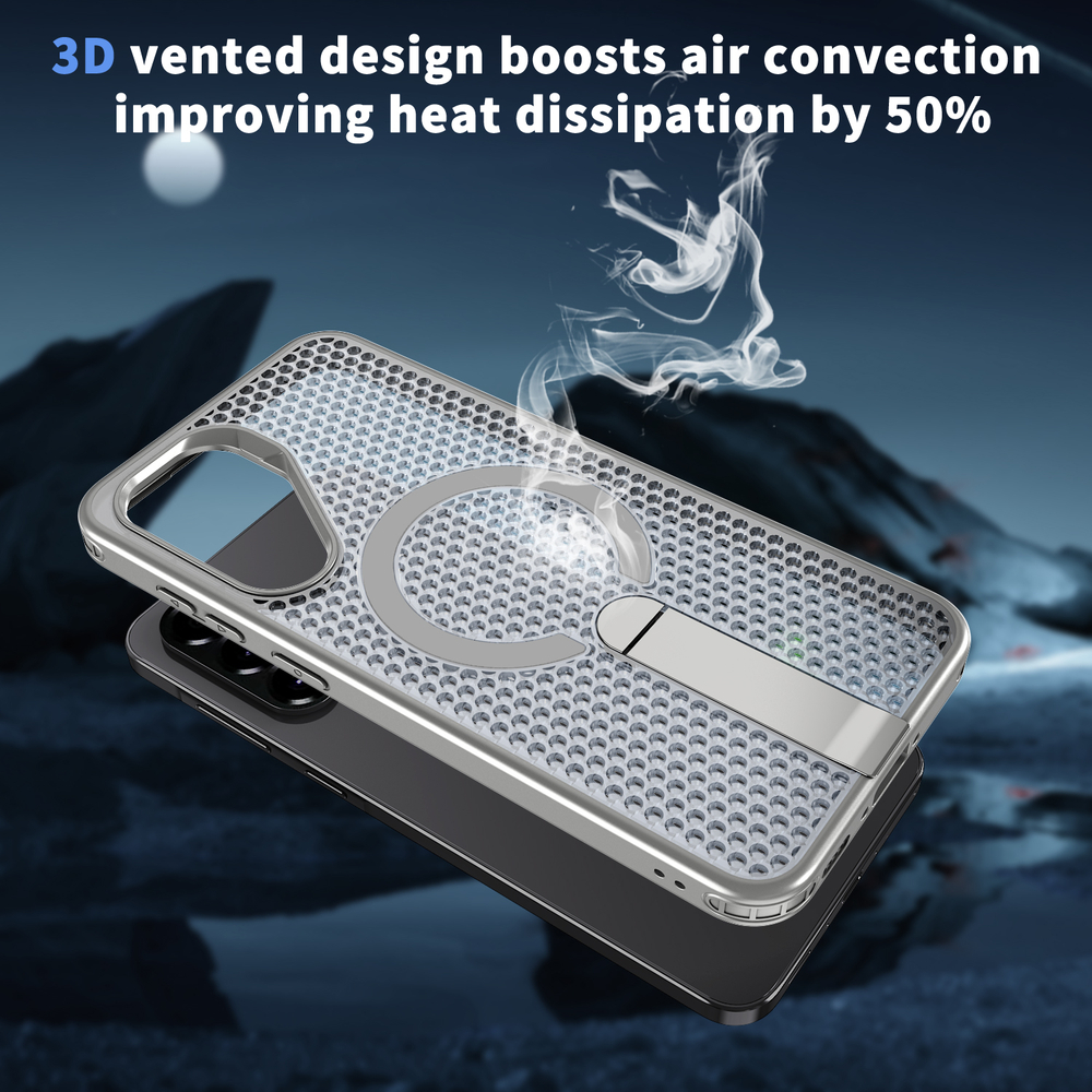 Прозрачный чехол Mesh Pro Magnetic Case для Samsung Galaxy A36 5G