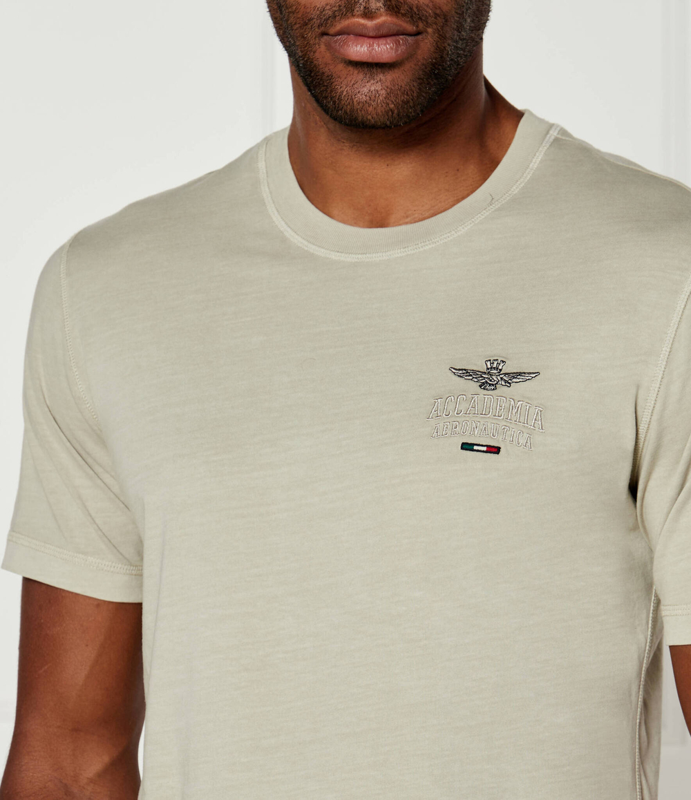 Футболка Aeronautica Militare - бежевый(TS2302J652)