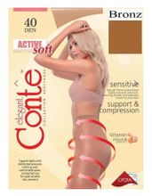 Белорусские колготки "Conte ACTIVE" 40Den bronz - купить с доставкой по Москве и области