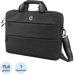 Сумка для ноутбука 15.6, Continent, черная, CC-212 Black
