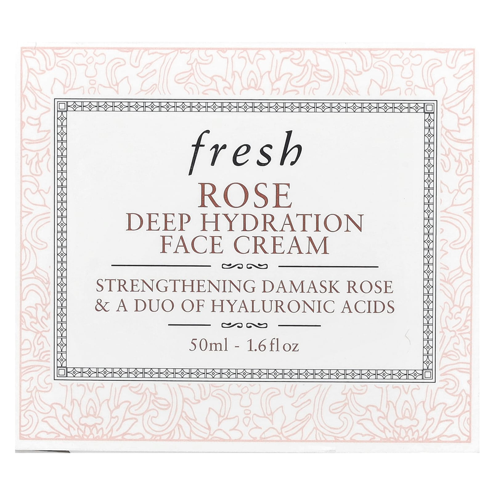 Fresh, Rose, крем для глубокого увлажнения лица, 50 мл (1,6 жидк. унц.)